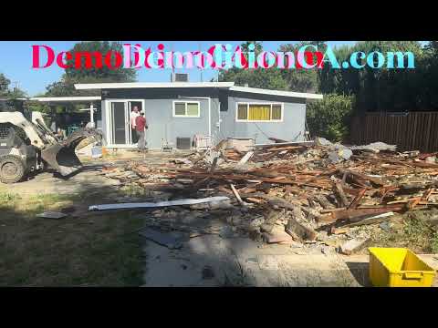 Garage Demolition & Concrete Removal — Lake Balboa