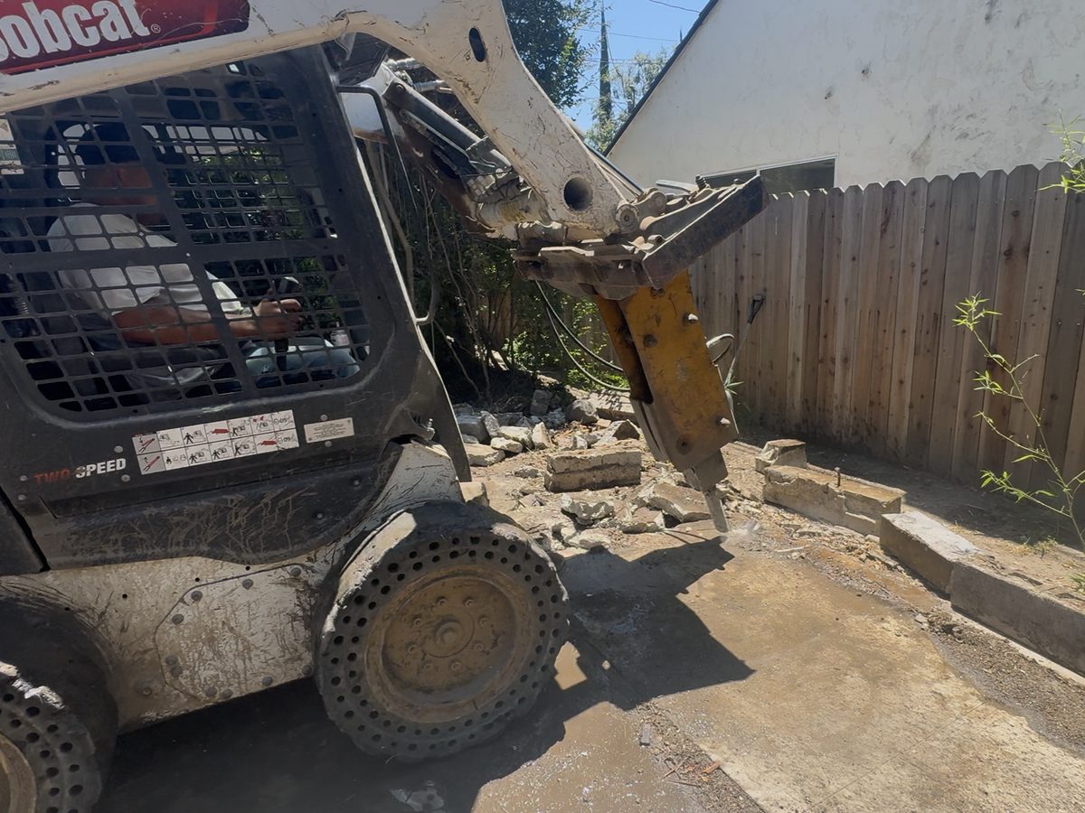 Concrete Breaker Work — Studio City