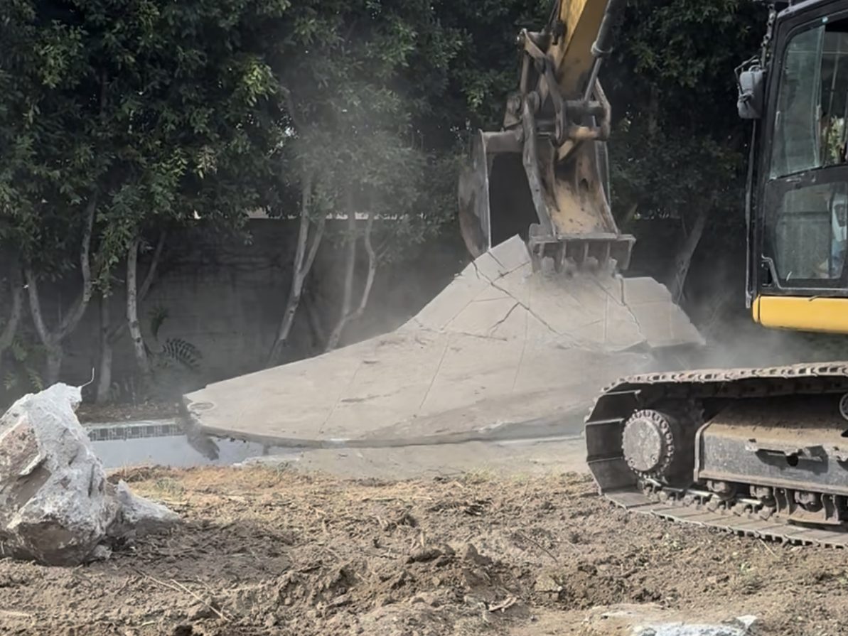 Swimming Pool Demolition in Southern California